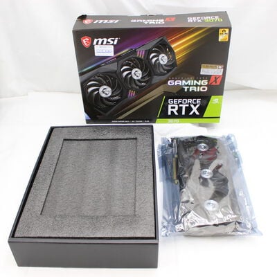 【通販センター】中古  MSI GeForce RTX 3070 GAMING X TRIO (RTX3070 8G) 143901 