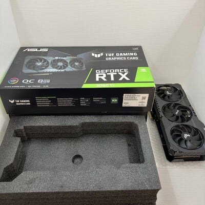 【秋葉原本店】中古  ASUS TUF-RTX3060TI-O8G-GAMING (RTX3060Ti 8GB) 144187 