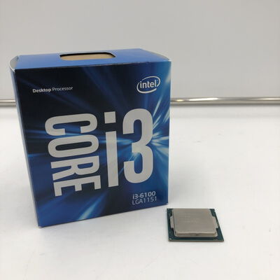 【福井日之出店】中古  INTEL Core i3-6100(1151/3.70GHz/3M/C2/T4) 129542 
