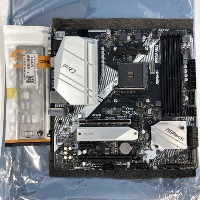 【博多店】中古  ASRock B550M Pro4 (B550 AM4 mATX DDR4) 142938 