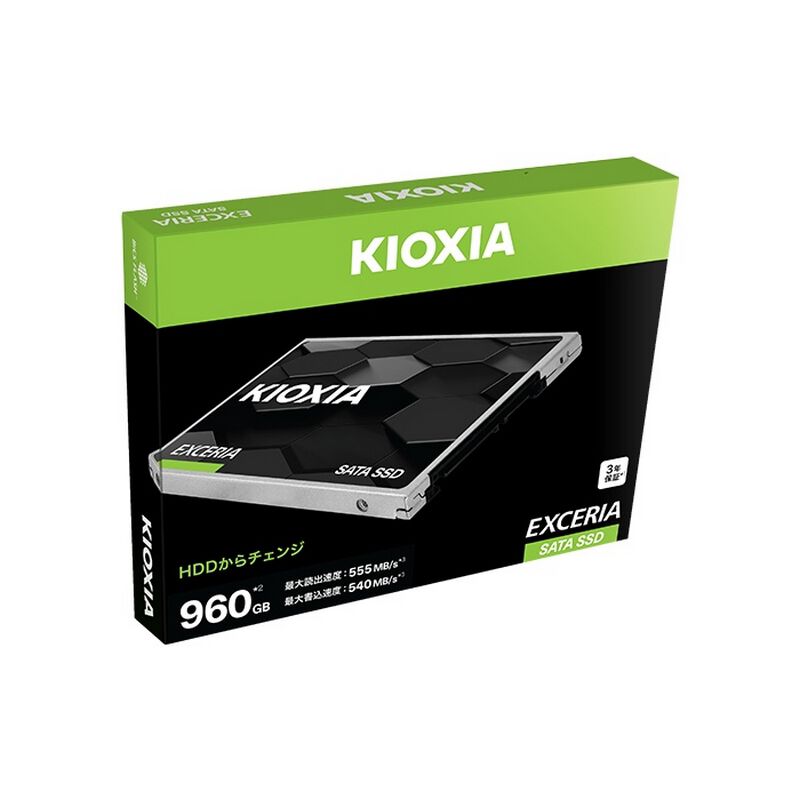 【第1位獲得！】 KIOXIA SSD-CK960S/J (960GB) ｜ パソコン通販のドスパラ【公式】 内蔵型SSD