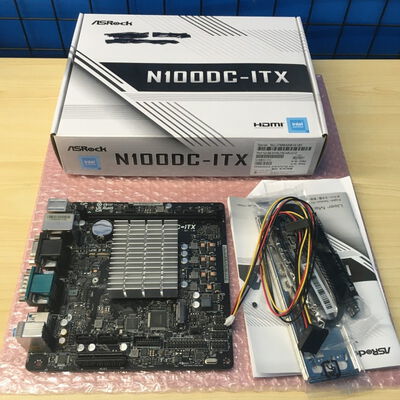 【博多店】中古  ASRock N100DC-ITX (INTEL N100 mITX DDR4) 3310005853 