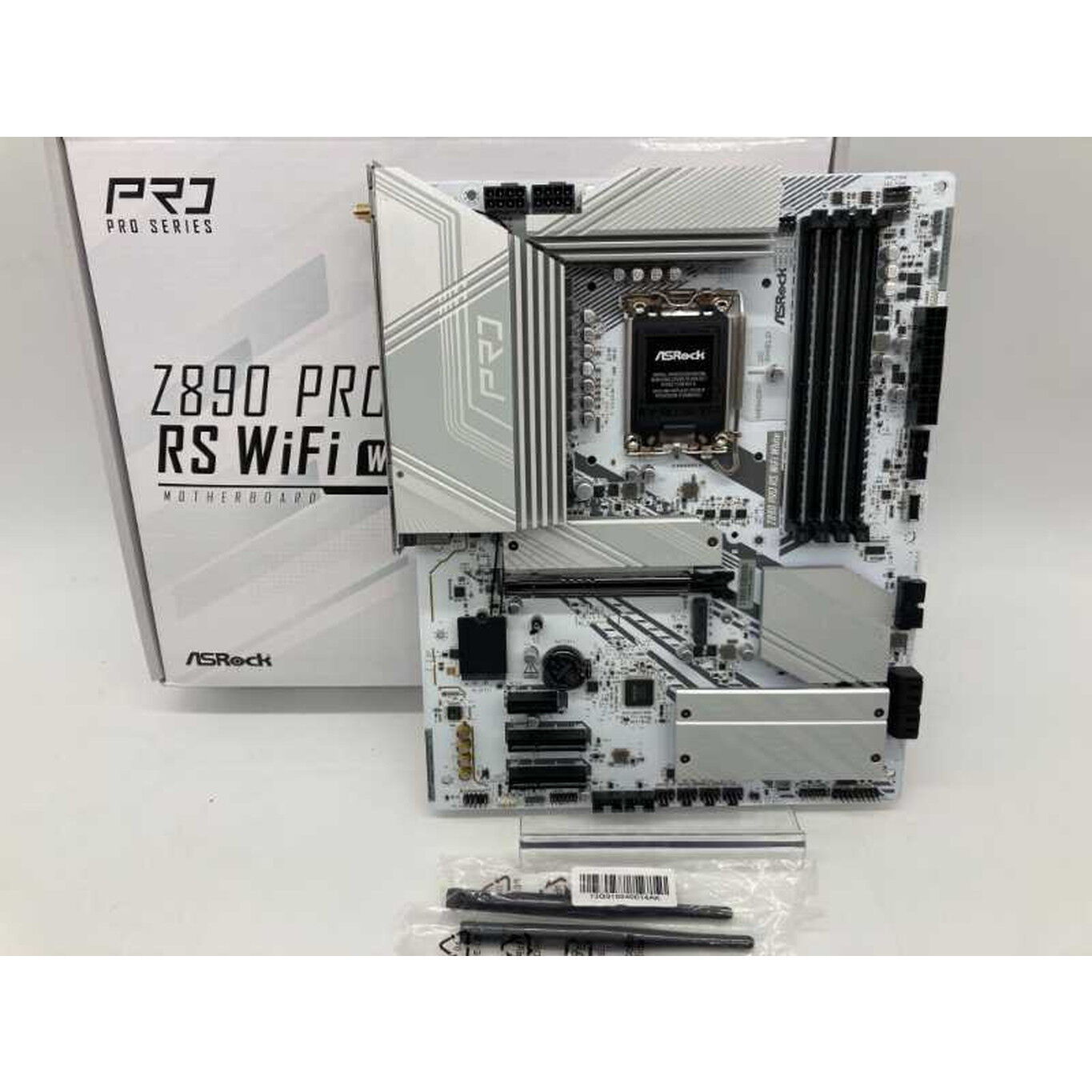 中古 ASRock Z890 Pro RS WiFi White (Z890 1851 ATX DDR5) 172168