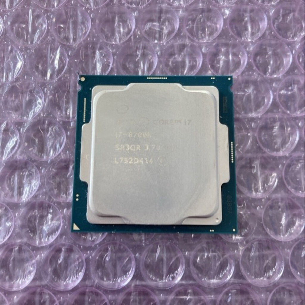 中古 INTEL Core i7 8700K (1151/3.70GHz/12M/C6/T12) 136197