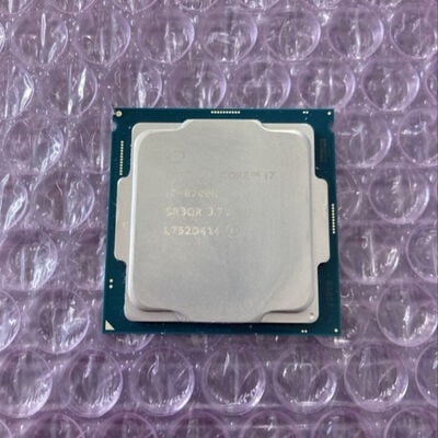 【堺七道店】中古  INTEL Core i7 8700K (1151/3.70GHz/12M/C6/T12) 136197 