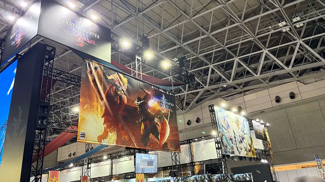 TGS2026 カプコンブースの展示(1)