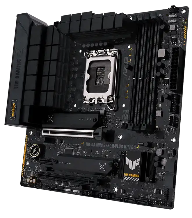 ASUS TUF GAMING B760M-PLUS WIFI D4 (B760 1700 MicroATX)