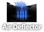 Air Deflector(30°フィン角度設計)