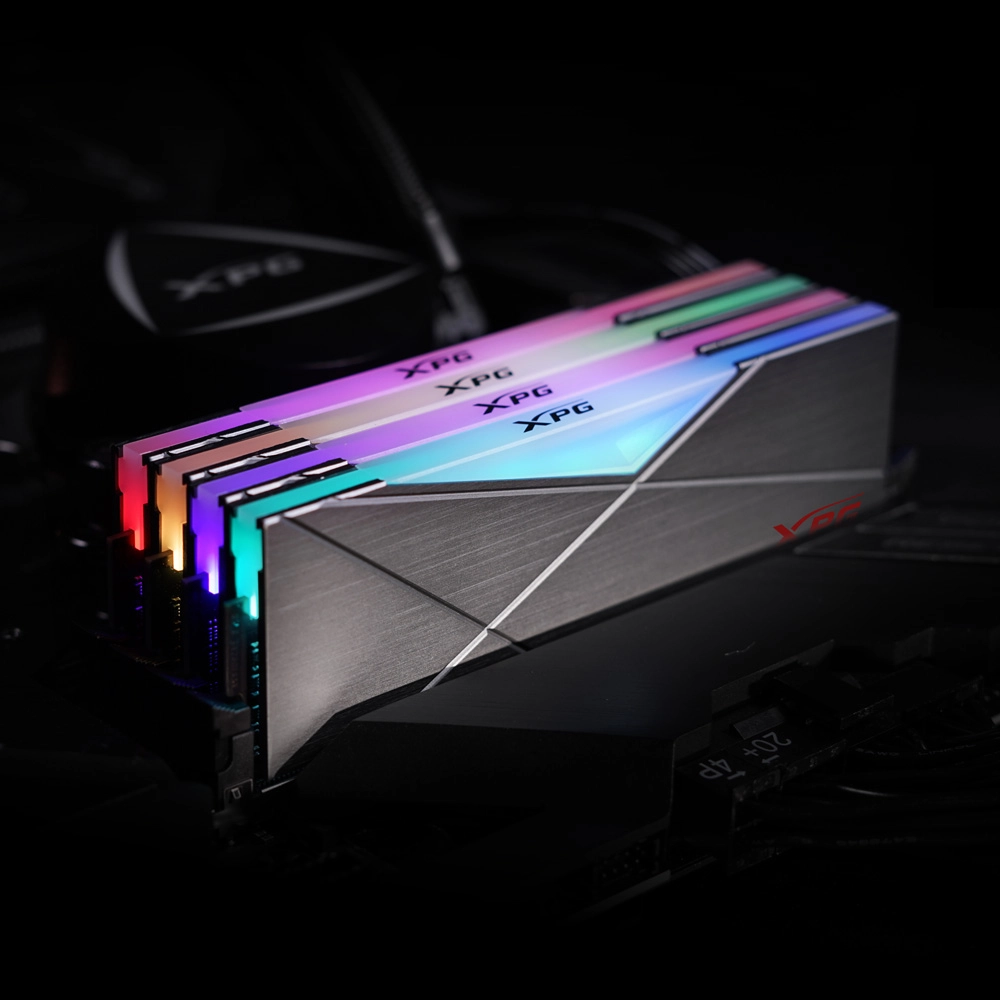 ADATA AX4U32008G16A-DT50 (DDR4 PC4-25600 8GB 2枚組)_自由にライティング