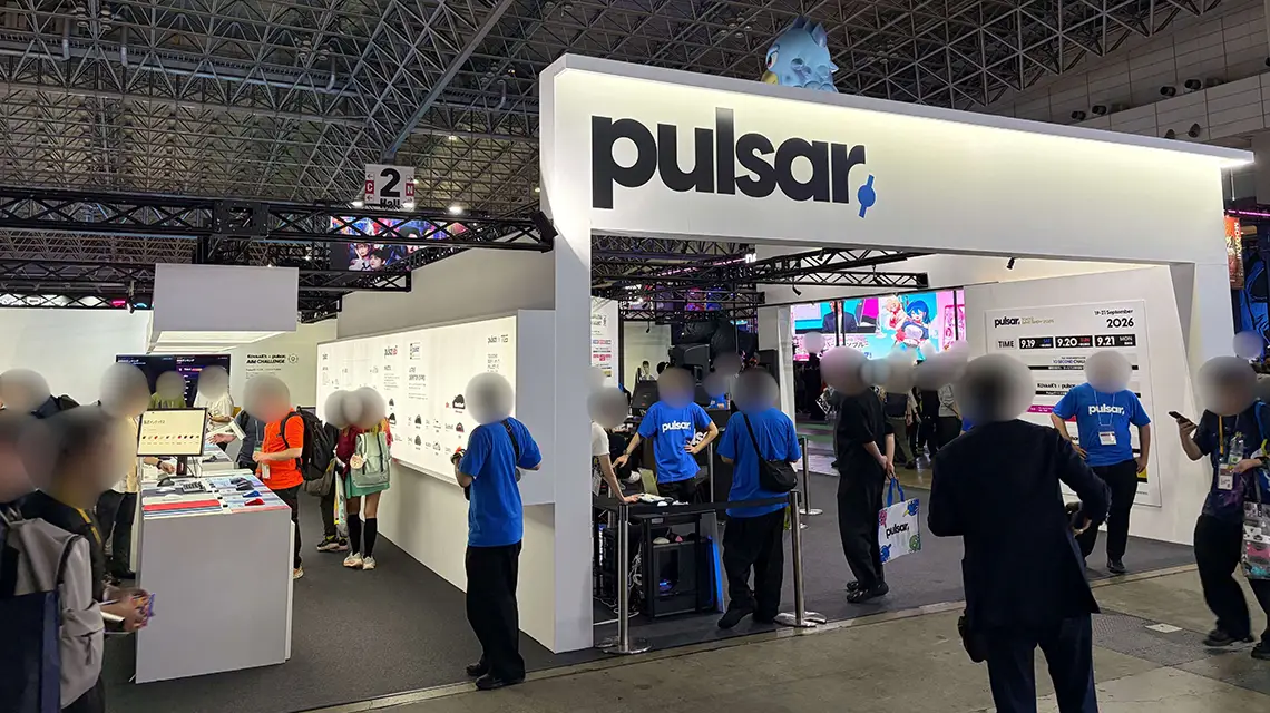 TGS2026 pulsarブースとGALLERIA(1)