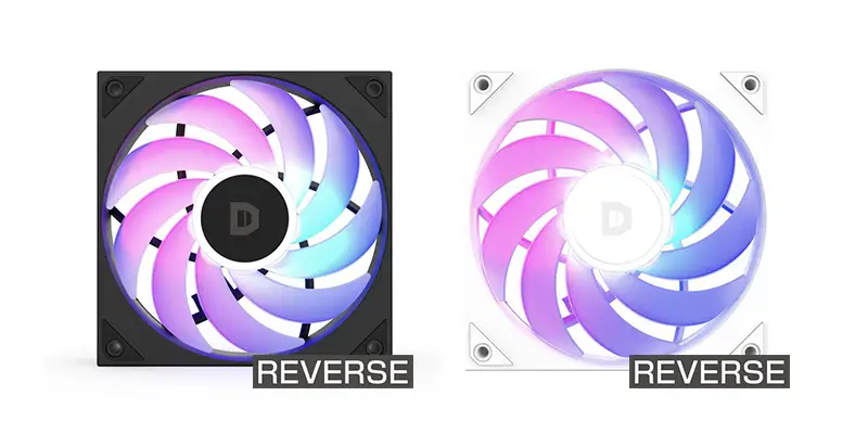 RGB ケースファン(リバース)