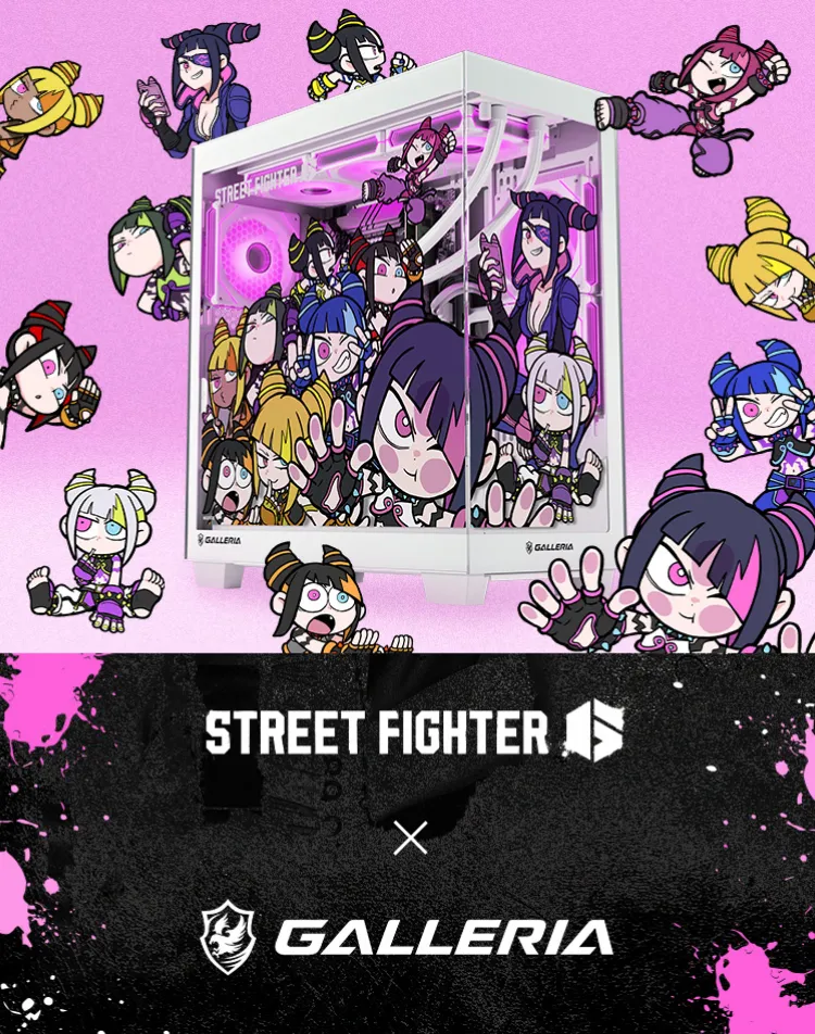 GALLERIA × STREET FIGHTER 6 コラボモデルPC​