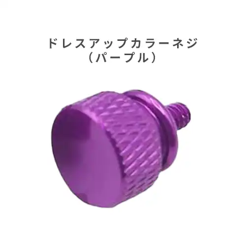 ドレスアップ用カラーネジ（パープル）