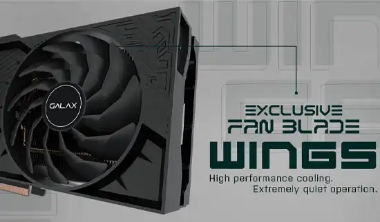 玄人志向 GG-RTX4070-E12GB/DF (GeForce RTX 4070 12GB)_オリジナルファン WINGS 搭載