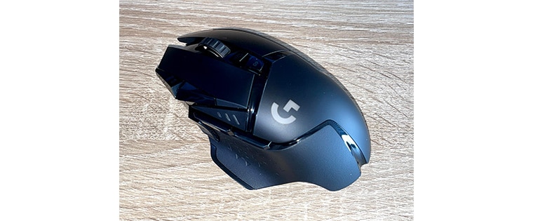 ゲーミングマウス『Logicool G502 LIGHTSPEED WIRELESS GAMING MOUSE』のスペック・使いやすさ