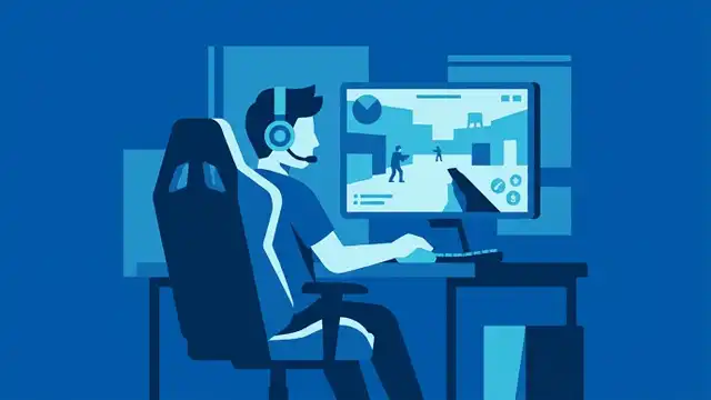 低Pingで快適にプレイする対戦ゲームのイメージ