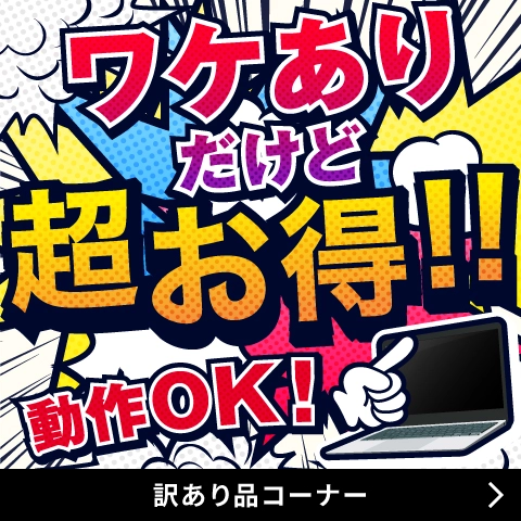 訳アリ品コーナー