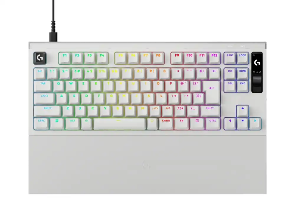 PRO X2 RAPID有線ゲーミングキーボード（ホワイト）