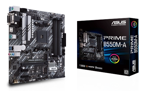 ASUS PRIME B550M-A (B550 AM4 MicroATX)