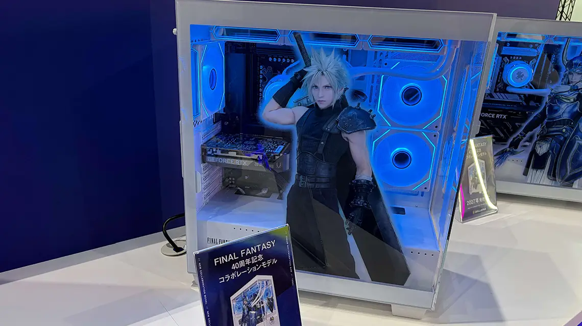 GALLERIAブースに展示された最新モデル・コラボPC(5)