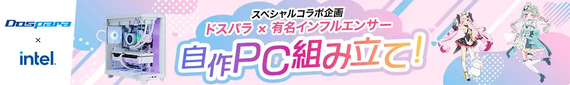 有名インフルエンサーによる自作 PC 組み立て体験！