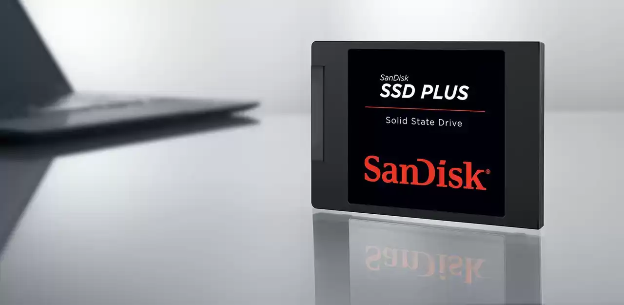 SanDisk SSD PLUS SDSSDA-2T00-J26 (2TB)_高信頼性、高速、大容量