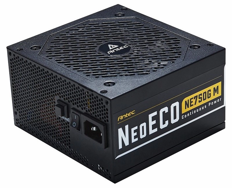 Antec NeoECO Gold NE750G M (750W)_奥行140mmのコンパクト設計を採用