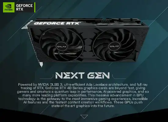 玄人志向 GG-RTX4070-E12GB/DF (GeForce RTX 4070 12GB)_次世代 RTX 40 シリーズ