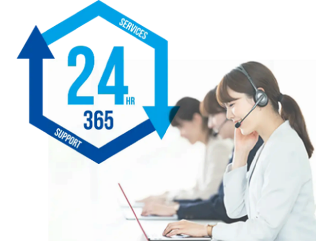 ドスパラの新品パソコンは24時間365日サポート