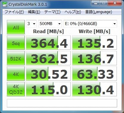 OCZ120GBキャッシュ64GB最速