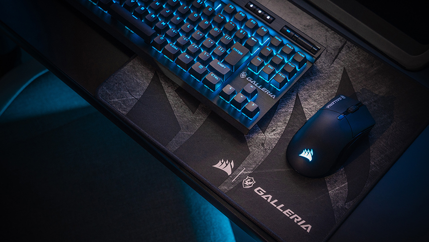 GALLERIA x CORSAIR コラボゲーミングデバイス｜最高のPCゲーム体験を 