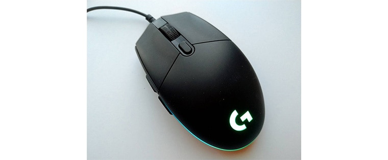 【レビュー】ゲーミングマウス『Logicool G203 LIGHTSYNC Gaming Mouse G203-BK (ブラック)』のスペック・使いやすさ