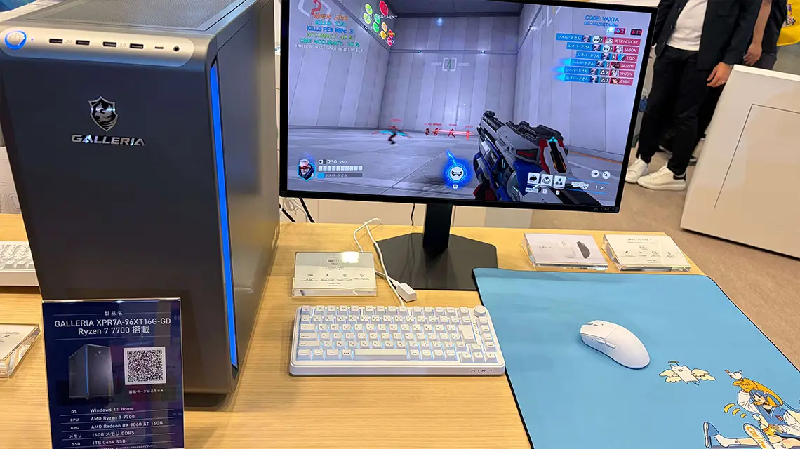 TGS2026 AndGAMERブースの展示とGALLERIA(4)