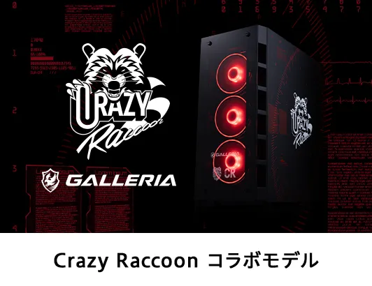 Crazy Raccoon コラボモデル