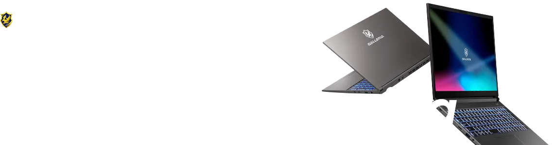 N Series for Gaming ゲーミングノートPC GALLERIA