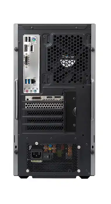 スタンダードモデル ガレリア専用 SKMケース(MicroATX) 背面