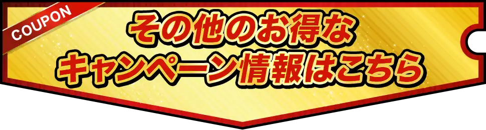 その他のお得なキャンペーン情報はこちら