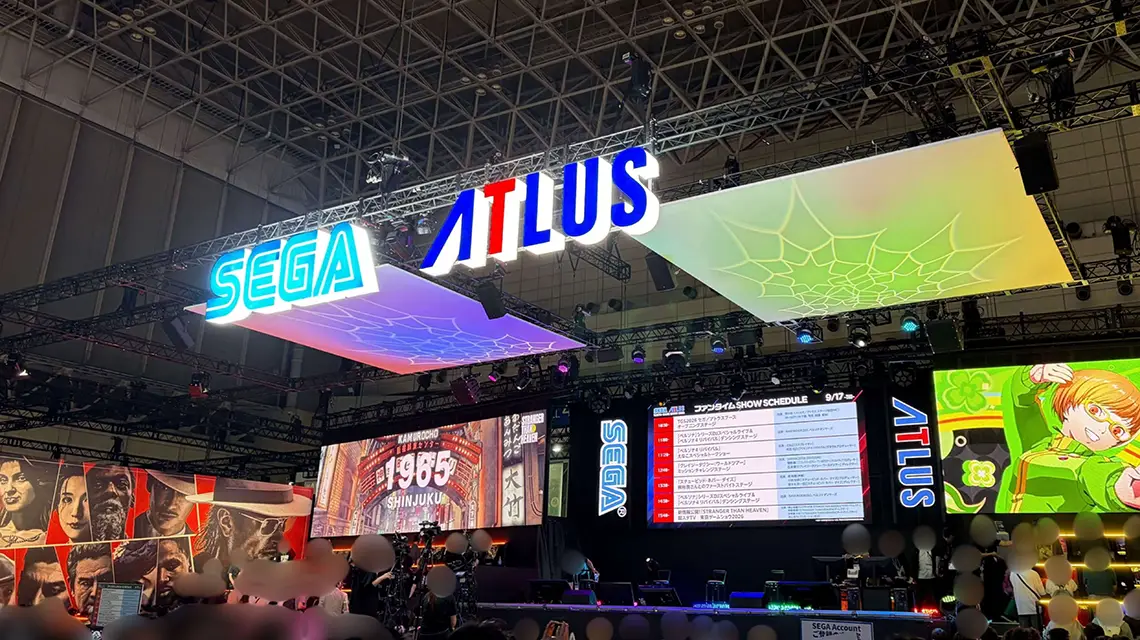 TGS2026 セガ／アトラスブース