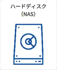 ハードディスク（NAS）