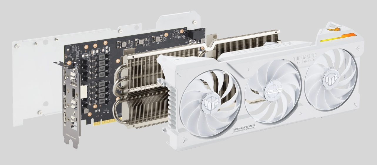 ASUS TUF-RTX4070TIS-O16G-WHITE-GAMING (GeForce RTX 4070 Ti SUPER 16GB)_特長