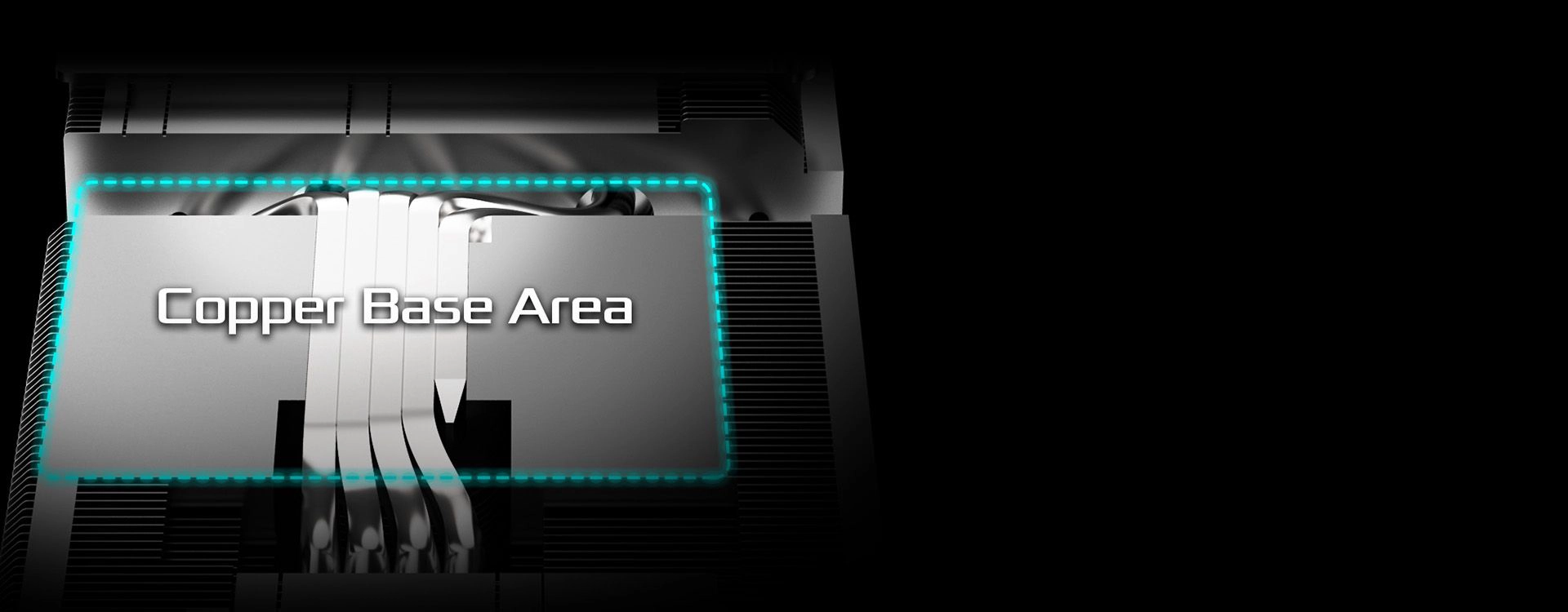 ASRock Radeon RX 7900 GRE Steel Legend 16GB OC (RX7900GRE SL 16GO)_コンタクトを最大化するために統合された「ウルトラフィットヒートパイプ」