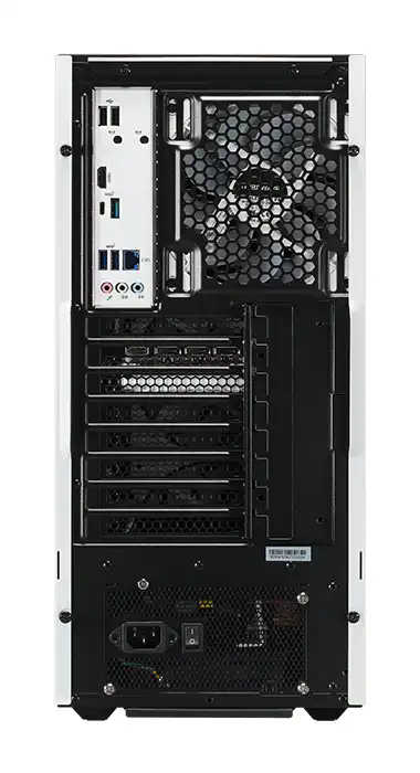 SKケース (ATX) ホワイトモデル 背面