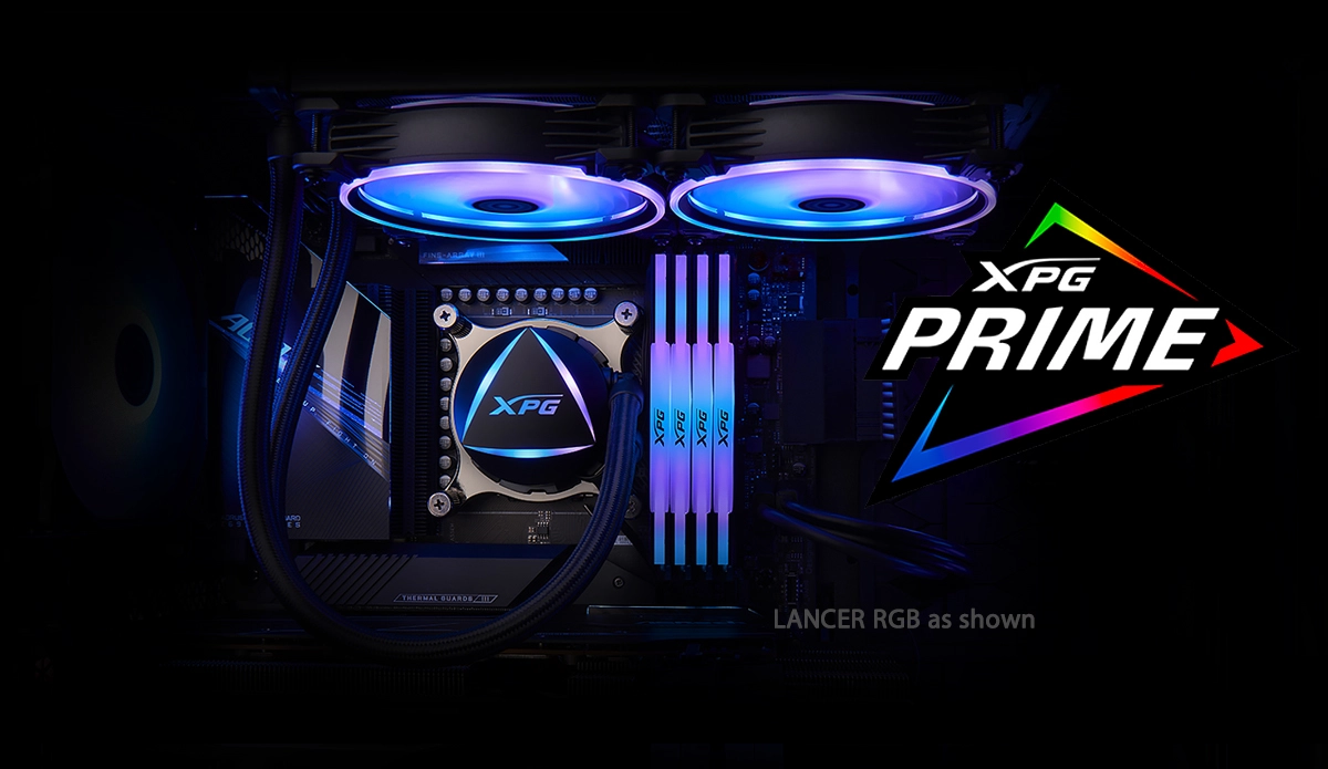 ADATA AX4U320016G16A-DT50 (DDR4 PC4-25600 16GB 2枚組)_XPG Primeで自分だけのライトショーを演出