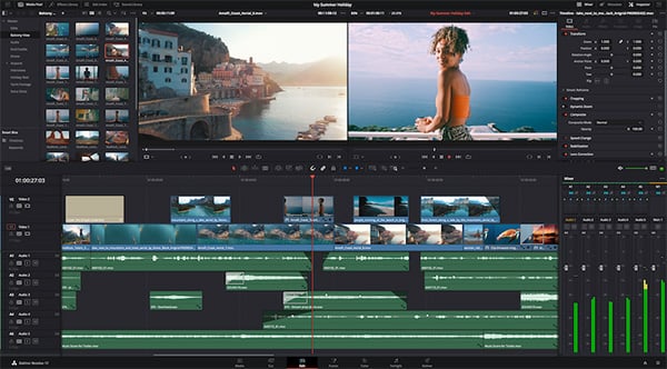 Davinci Resolve 16 studio、ダビンチリゾルブ