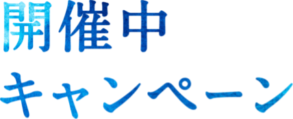 開催中キャンペーン