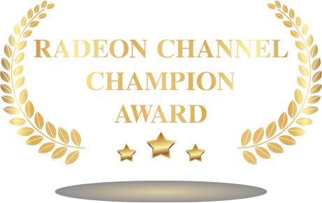 Radeon Channel Champion Award
