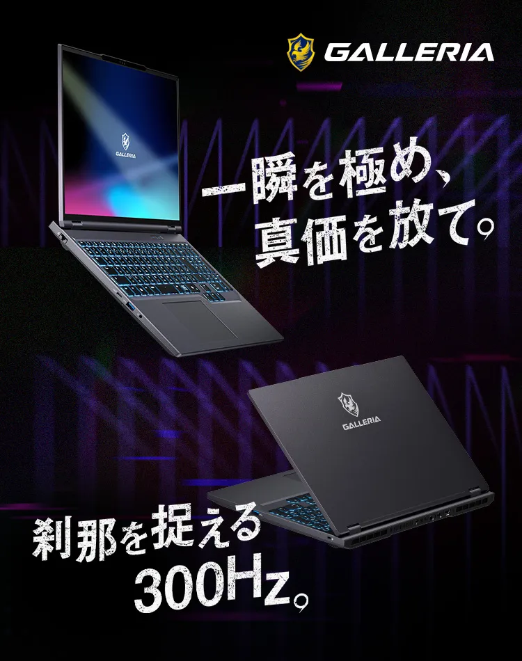 一瞬を極め、真価を放て。刹那を捉える300Hz。