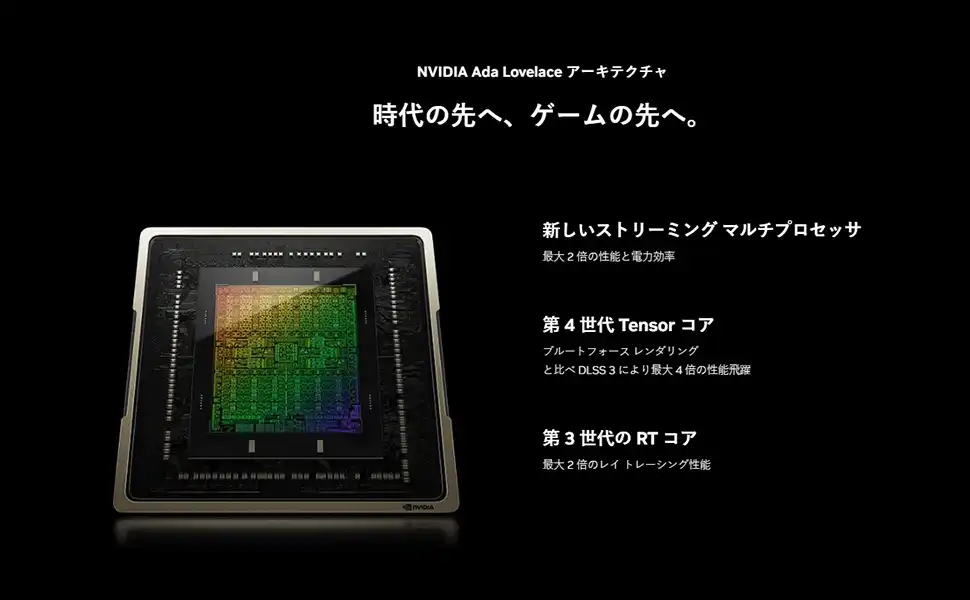 NVIDIA Ada Lovelace アーキテクチャ 時代の先へ、ゲームの先へ