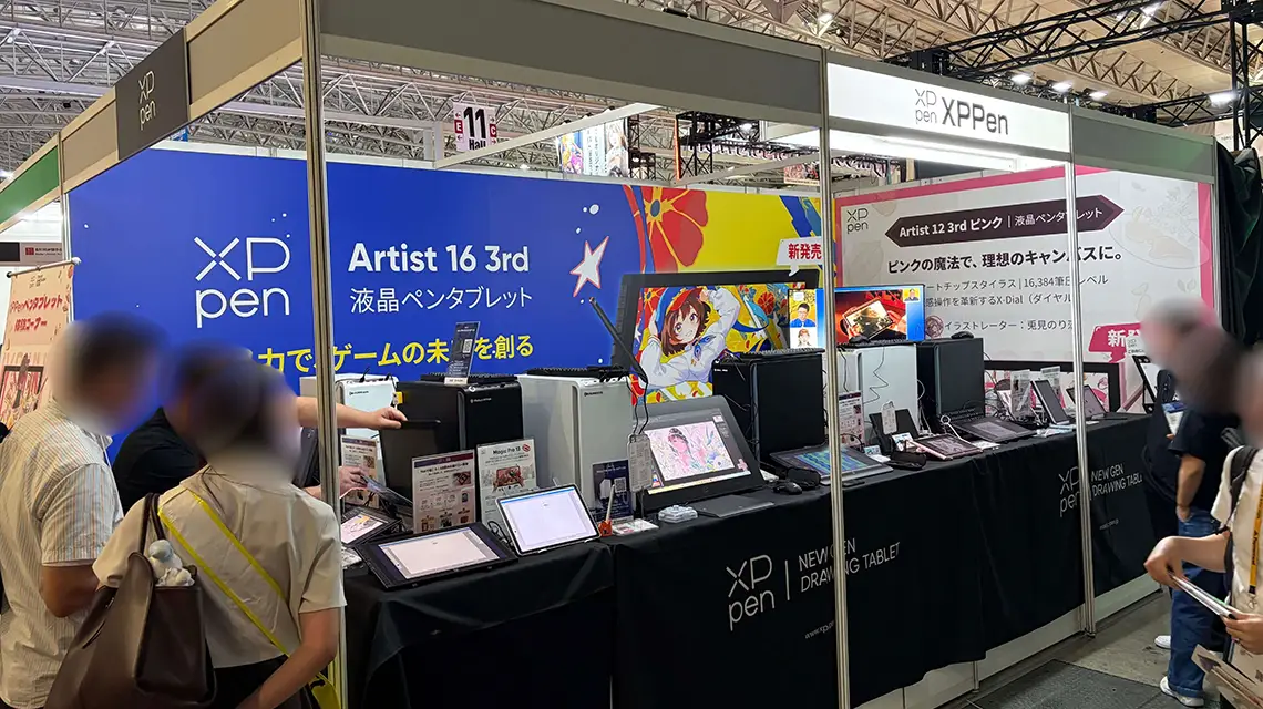 TGS2026 XPPenブースとGALLERIA(1)