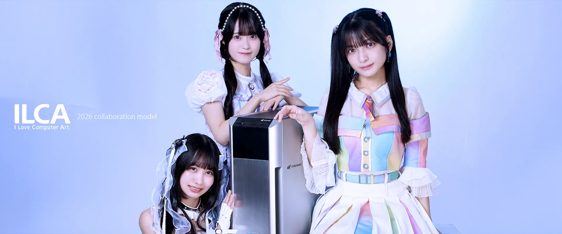 THIRDWAVE x ILCA コラボレーションモデル 3DCGパソコン
